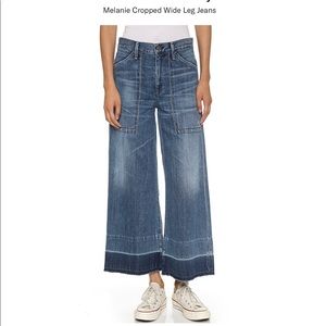 NWT Citizens of Humanity Melanie Wide Leg Crop